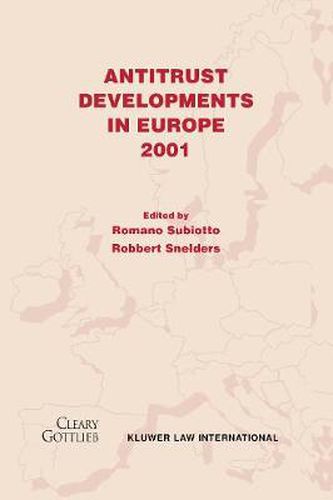 Cover image for Antitrust Developments in Europe 2001: 2001