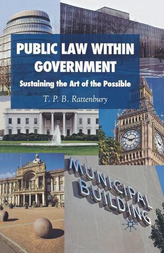 Cover image for Public Law within Government: Sustaining the Art of the Possible