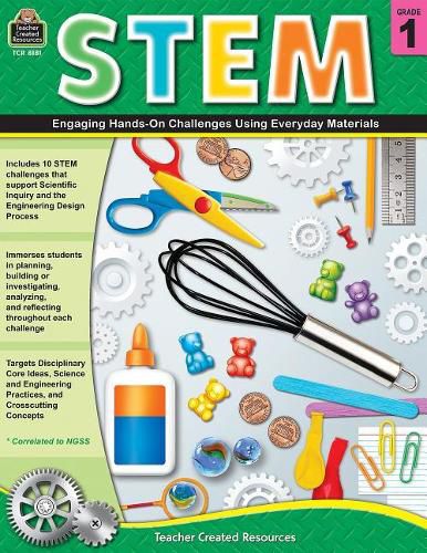 Cover image for Stem: Engaging Hands-On Challenges Using Everyday Materials (Gr. 1)