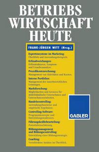 Cover image for Betriebswirtschaft Heute