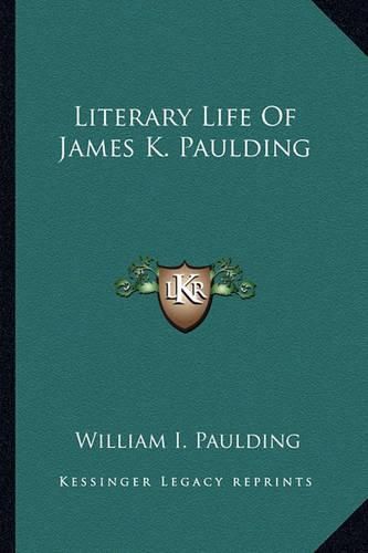 Literary Life of James K. Paulding