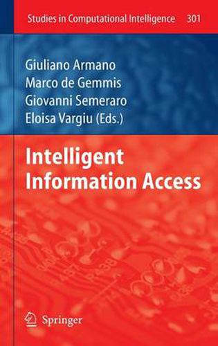 Cover image for Intelligent Information Access