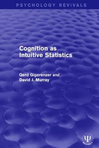 Cover image for Cognition as Intuitive Statistics