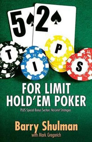 Cover image for 52 Tips for Limit Hold'em Poker