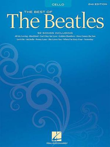 Best of the Beatles for Cello - 2nd Edition: 2nd Edition