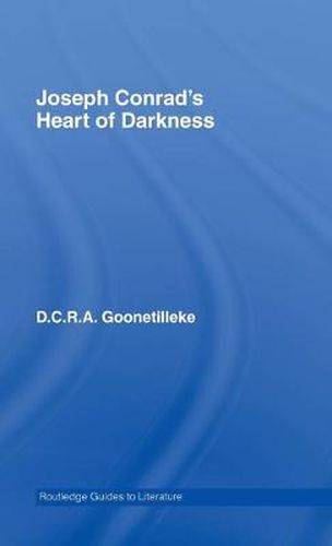 Cover image for Joseph Conrad's Heart of Darkness: A Routledge Study Guide