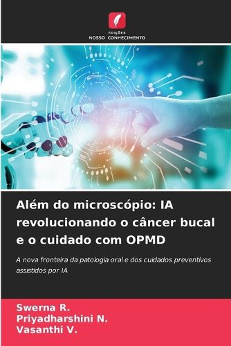 Cover image for Alem do microscopio