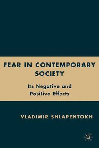 Cover image for Fear in Contemporary Society: Its Negative and Positive Effects