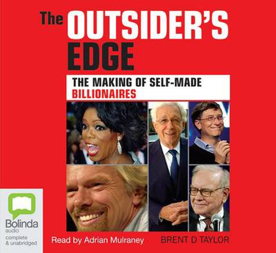 Cover image for The Outsider's Edge: The Making of Self-Made Billionaires