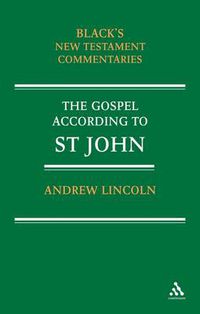 Cover image for Gospel According to St John: Black's New Testament Commentaries