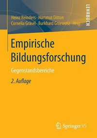 Cover image for Empirische Bildungsforschung: Gegenstandsbereiche