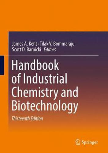 Cover image for Handbook of Industrial Chemistry and Biotechnology