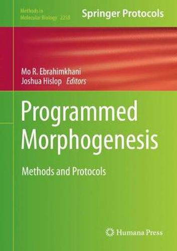 Cover image for Programmed Morphogenesis: Methods and Protocols