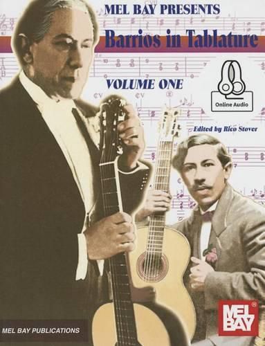 Cover image for Barrios In Tablature Volume 1