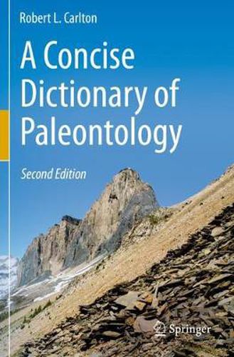 Cover image for A Concise Dictionary of Paleontology: Second Edition