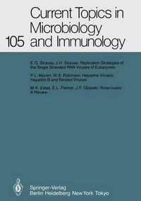 Cover image for Current Topics in Microbiology and Immunology: Volume 105