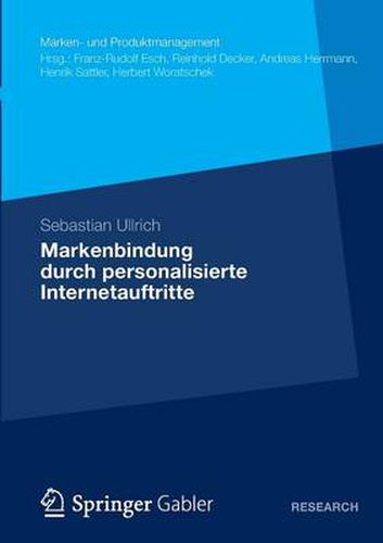 Cover image for Markenbindung Durch Personalisierte Internetauftritte