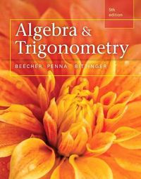 Cover image for Algebra and Trigonometry Plus Mylab Math with Pearson Etext, Access Card Package