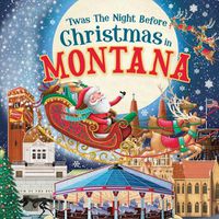 Cover image for 'Twas the Night Before Christmas in Montana