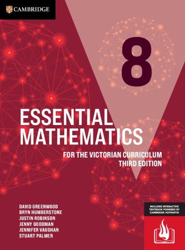 Cover image for Essential Mathematics for the Victorian Curriculum 8