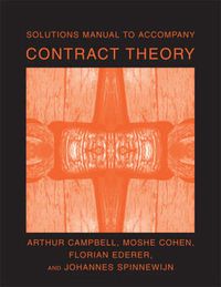 Cover image for Solutions Manual to Accompany Contract Theory