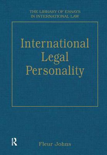 Cover image for International Legal Personality