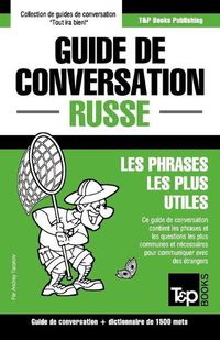 Cover image for Guide de conversation Francais-Russe et dictionnaire concis de 1500 mots