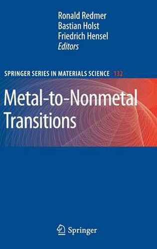 Cover image for Metal-to-Nonmetal Transitions