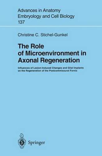 Cover image for The Role of Microenvironment in Axonal Regeneration: Influences of Lesion-Induced Changes and Glial Implants on the Regeneration of the Postcommissural Fornix