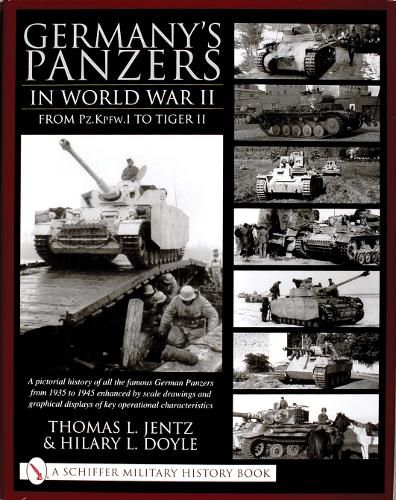 Cover image for Germany's Panzers in World War II: From Pz.Kpfw.I to Tiger II