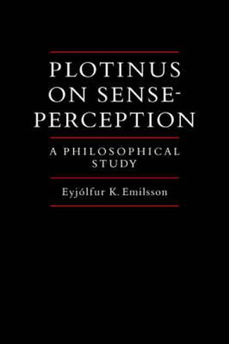 Cover image for Plotinus on Sense-Perception: A Philosophical Study