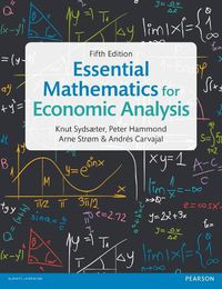 Cover image for Essential Mathematics for Economic Analysis
