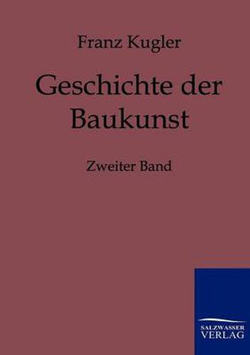 Cover image for Geschichte der Baukunst