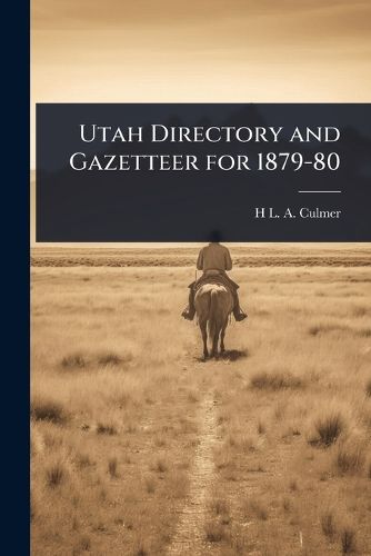 Cover image for Utah Directory and Gazetteer for 1879-80