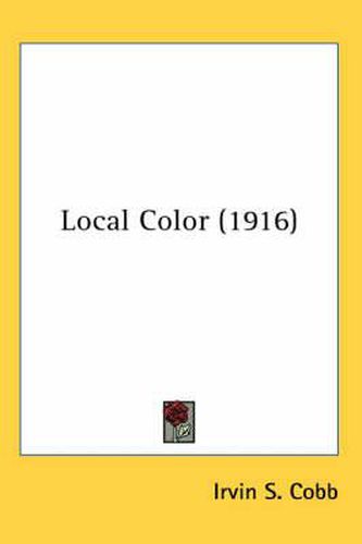 Cover image for Local Color (1916)