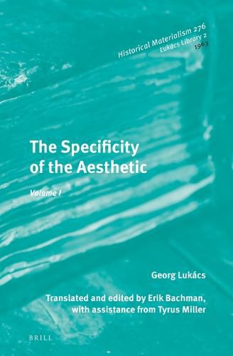 The Specificity of the Aesthetic, Volume 1