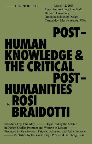 Cover image for Posthuman Knowledge and the Critical Posthumanities