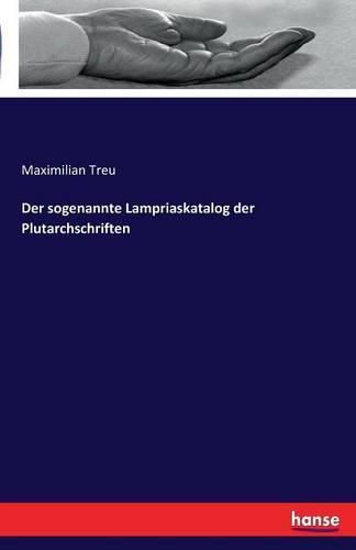 Cover image for Der sogenannte Lampriaskatalog der Plutarchschriften