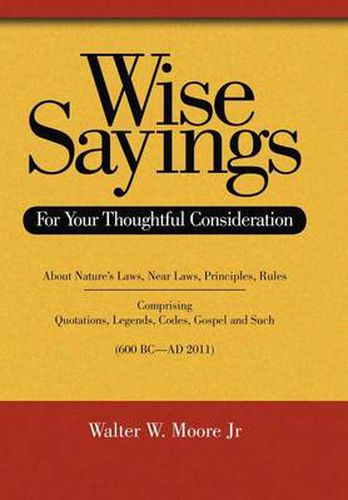 Cover image for Wise Sayings