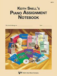 Cover image for Keith Snell's Piano Assignment Notebook