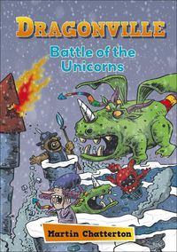 Cover image for Reading Planet: Astro - Dragonville: Battle of the Unicorns - Venus/Gold band