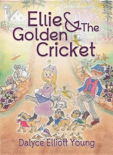 Cover image for Ellie & the Golden Cricket