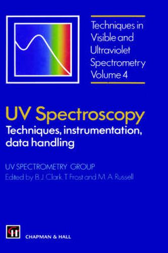 Cover image for UV Spectroscopy: Techniques, instrumentation and data handling