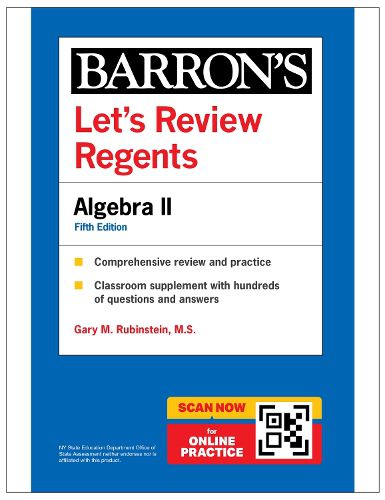 Cover image for Let's Review Regents: Algebra II, Fifth Edition (Barron's New York Regents)