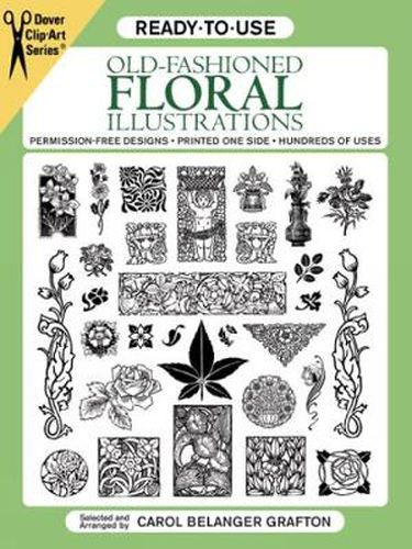 Cover image for Ready-to-Use Old-Fashioned Floral Illustrations