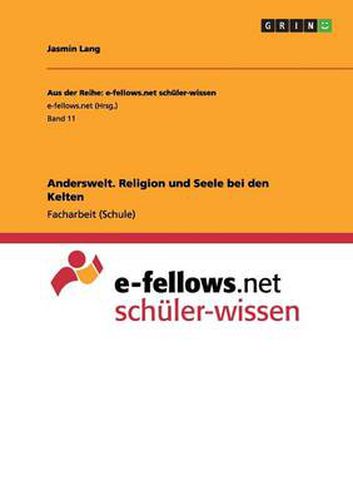 Cover image for Anderswelt. Religion und Seele bei den Kelten