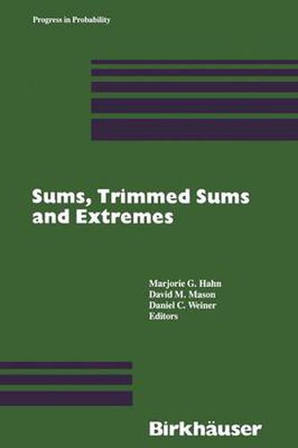 Cover image for Sums, Trimmed Sums and Extremes