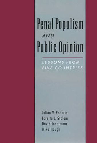 Penal Populism and Public Opinion: Lessons from Five Countries