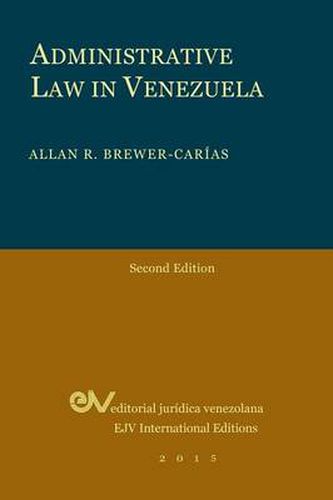 Cover image for Administrative Law in Venezuela