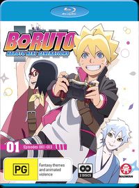 Cover image for Boruto - Naruto Next Generations : Part 1 : Eps 1-13